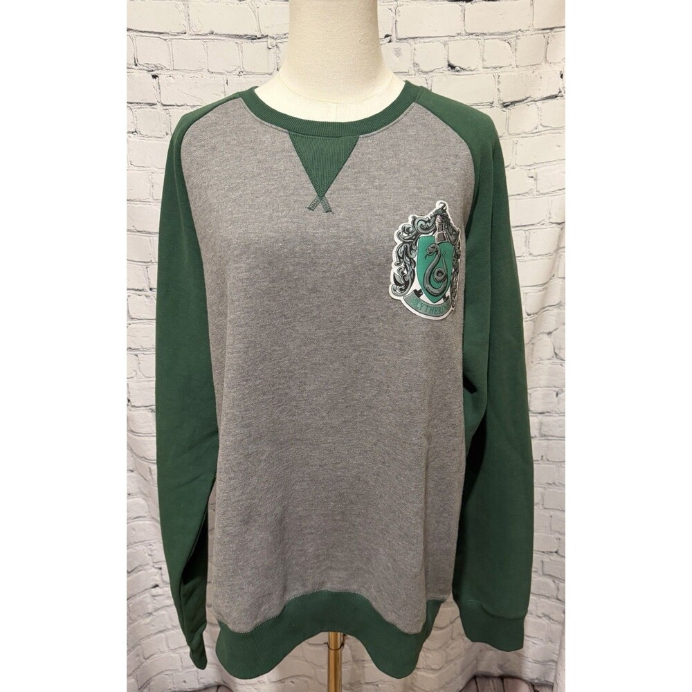NWT Harry Potter Wizarding World Slytherin Sweatshirt Universal Studios US XL